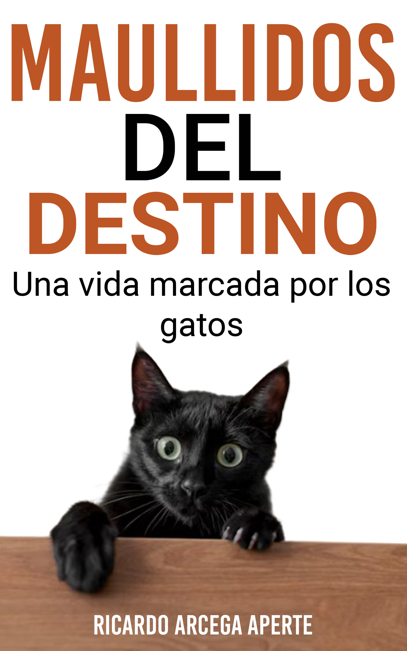 Portada del libro Maullidos del Destino